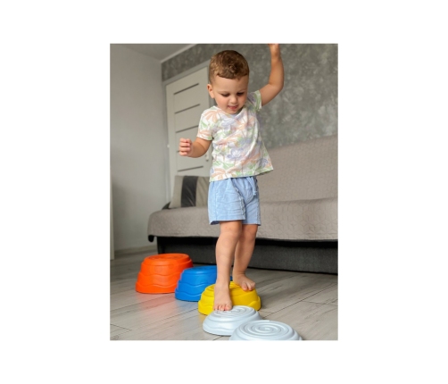 WOOPIE Kamienie Balansujące Sensoryczne Trening Równowagi 5 szt