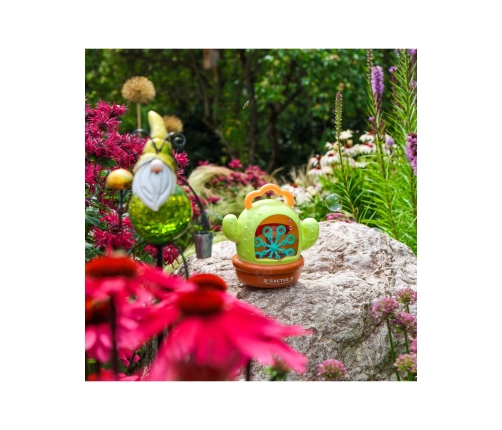 WOOPIE Kaktusowa Elektryczna Maszyna Do Bąbelków Efekty Dźwiękowe i Świetlne