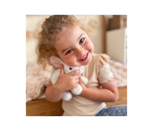 WOOPIE Króliczek Ineraktywny Pluszak z Marchewką Biały