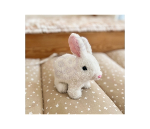 WOOPIE Króliczek Ineraktywny Pluszak z Marchewką Biały