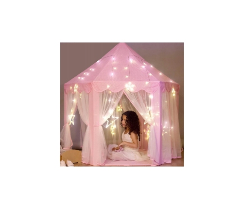 WOOPIE Namiot Zamek Księżniczki XXL Domek do Domu i Ogrodu