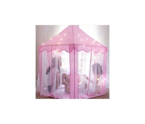 WOOPIE Namiot Zamek Księżniczki XXL Domek do Domu i Ogrodu