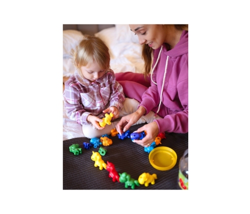 WOOPIE Figurki Montessori Zestaw Edukacyjny Jednorożce do Składania 