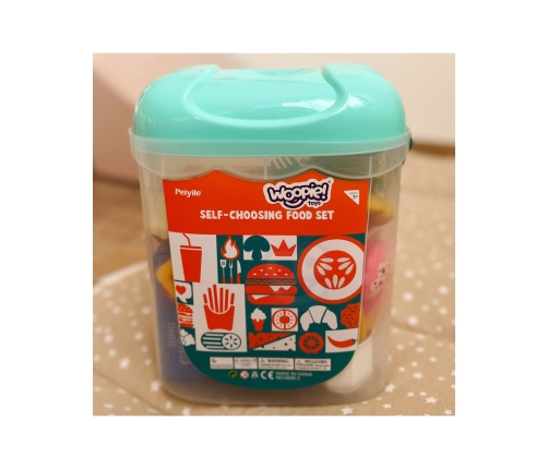 WOOPIE Zestaw Małego Cukiernika Słodycze i Desery w Wiaderku 40 el.