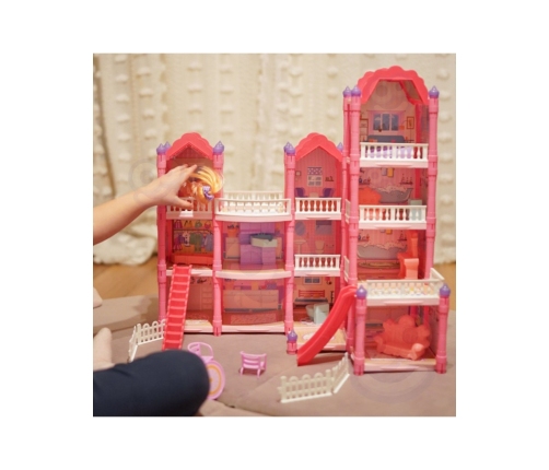 WOOPIE Domek dla Lalek Villa z Akcesoriami i Lalką 296el.