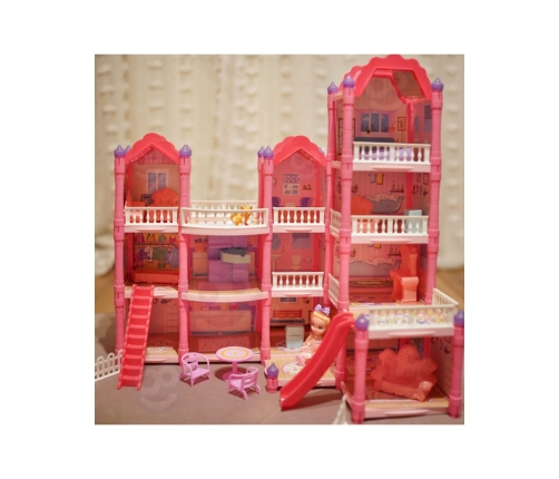 WOOPIE Domek dla Lalek Villa z Akcesoriami i Lalką 296el.