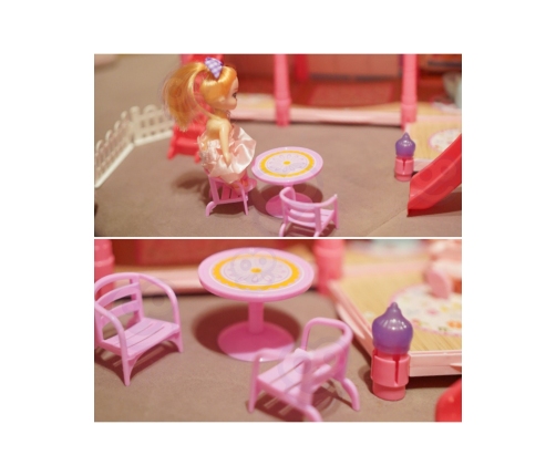 WOOPIE Domek dla Lalek Villa z Akcesoriami i Lalką 296el.