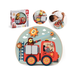 CLASSSIC WORLD Tablica Manipulacyjna Wielofunkcyjna 6w1 Straż CLASSSIC WORLD Tablica Manipulacyjna Wielofunkcyjna 6w1 Straż