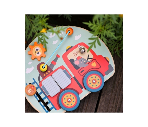 CLASSSIC WORLD Tablica Manipulacyjna Wielofunkcyjna 6w1 Straż