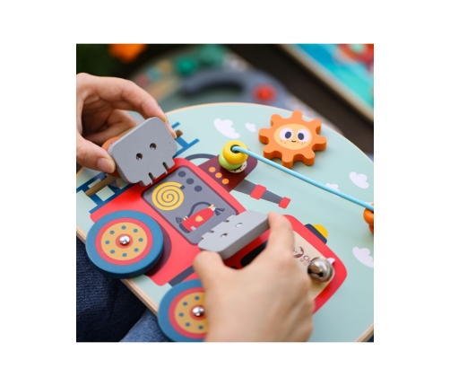 CLASSSIC WORLD Tablica Manipulacyjna Wielofunkcyjna 6w1 Straż