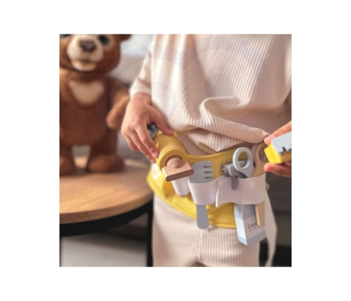 CLASSIC WORLD Zestaw Małego Fryzjera Pas z Akcesoriami  8 el.