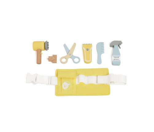 CLASSIC WORLD Zestaw Małego Fryzjera Pas z Akcesoriami  8 el.