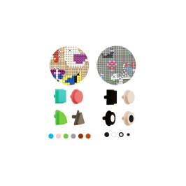 MASTERKIDZ Geometryczne Elementy Tablic 256 szt