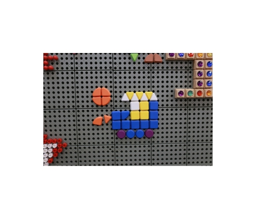 MASTERKIDZ Geometryczne Elementy Tablic 256 szt