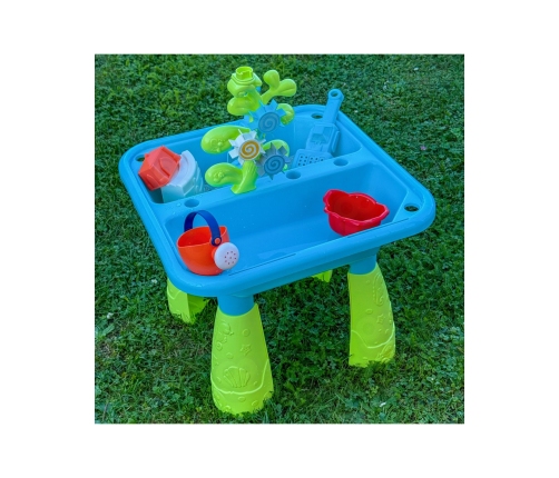 WOOPIE Stolik Wodny 2w1 Piaskownica 14 akc.