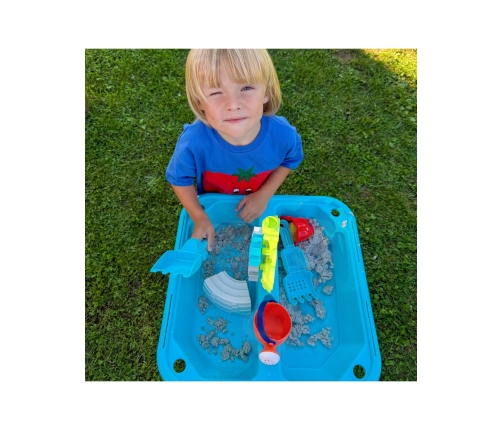WOOPIE Stolik Wodny 2w1 Piaskownica 14 akc.