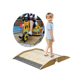 CLASSIC WORLD EDU Drewniany Mostek Rampowy Najazd Droga Tor dla Rowerów