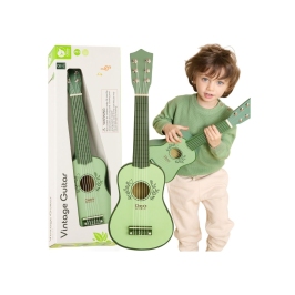 CLASSIC WORLD Drewniana Gitara Vintage dla Dzieci 3+