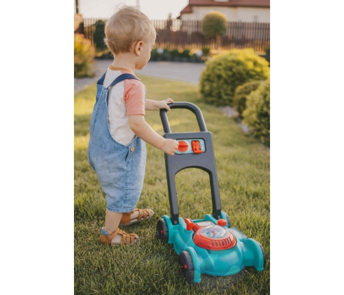 WOOPIE Kosiarka dla Dzieci Dźwięk + Zestaw Kask Kanister