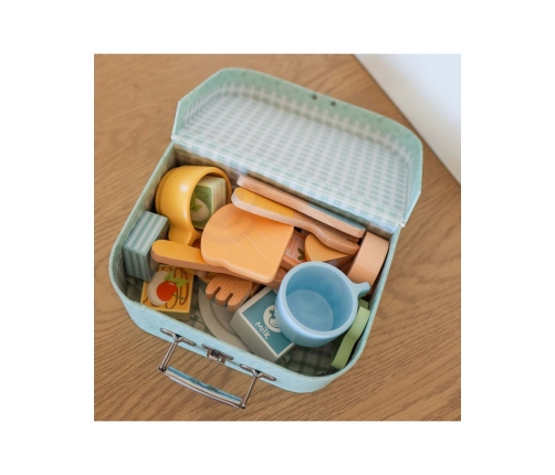 TOOKY TOY Zestaw Piknikowy Owoce do Krojenia Zestaw Śniadaniow