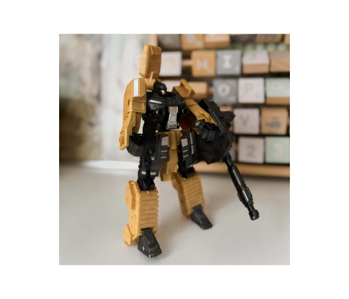 WOOPIE Zestaw 3w1 Robot Transformujący Czołg i Wyrzutnia na Strzałki