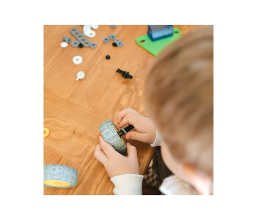 WOOPIE Zestaw Klocki Konstrukcyjne Pojazdy STEM 163 el.