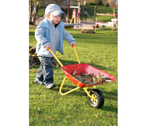 Taczka dla dzieci czerwona metalowa Rolly Toys