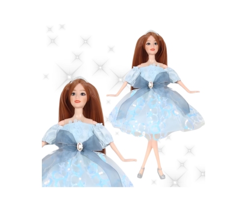 WOOPIE ROYAL Lalka Emi w Błękitnej Sukience Tiulowej