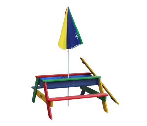 AXI Kolorowy Stół z Parasolem