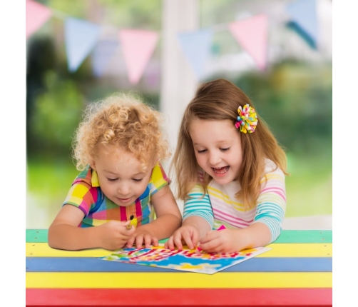 AXI Kolorowy Stół z Parasolem