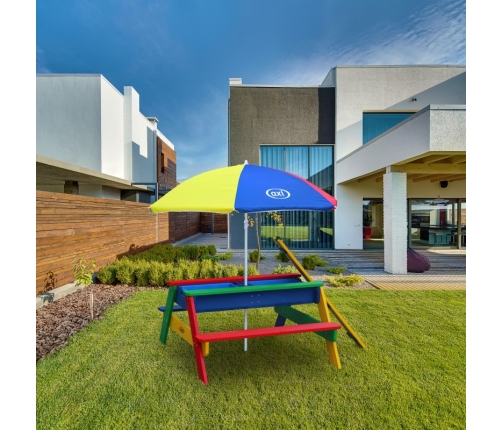 AXI Kolorowy Stół z Parasolem