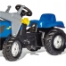 Rolly Toys rollyKid-X New Holland rollyKid Traktor z łyżką i przyczepką Niebieski