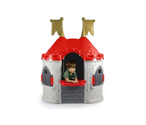 FEBER Domek dla Dzieci Średniowieczny Zamek Dźwięk Otwierane Drzwi Okna