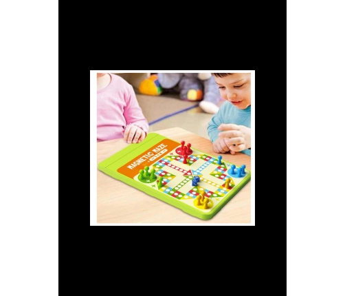 WOOPIE Magnetyczny Labirynt 2w1 Gra Chińczyk