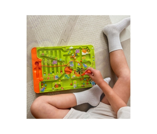 WOOPIE Magnetyczny Labirynt 2w1 Gra Chińczyk