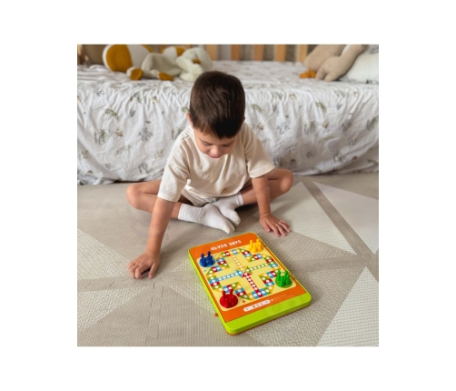 WOOPIE Magnetyczny Labirynt 2w1 Gra Chińczyk