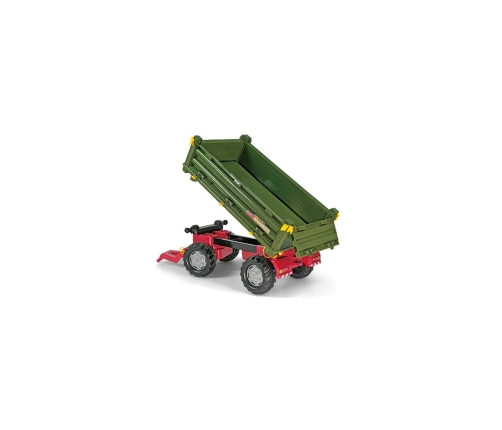 Rolly Toys rollyTrailer Przyczepa Rolly Multi dwuosiowa zielona