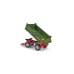 Rolly Toys rollyTrailer Przyczepa Rolly Multi dwuosiowa zielona