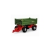 Rolly Toys rollyTrailer Przyczepa Rolly Multi dwuosiowa zielona