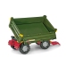 Rolly Toys rollyTrailer Przyczepa Rolly Multi dwuosiowa zielona