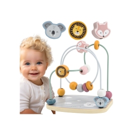 VIGA PolarB Drewniany Labirynt Przeplatanka Edukacyjna Montessori