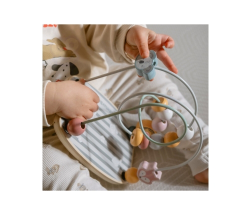 VIGA PolarB Drewniany Labirynt Przeplatanka Edukacyjna Montessori