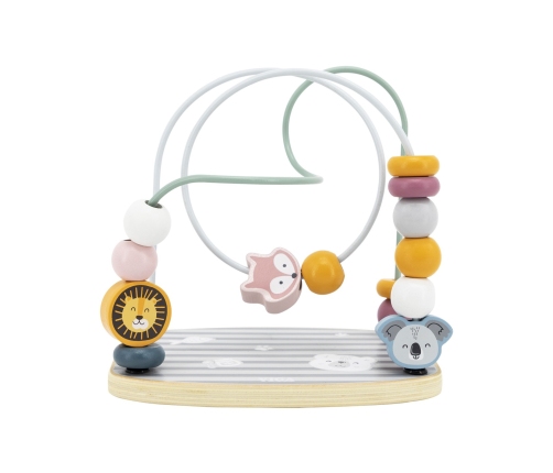 VIGA PolarB Drewniany Labirynt Przeplatanka Edukacyjna Montessori