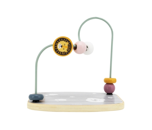 VIGA PolarB Drewniany Labirynt Przeplatanka Edukacyjna Montessori