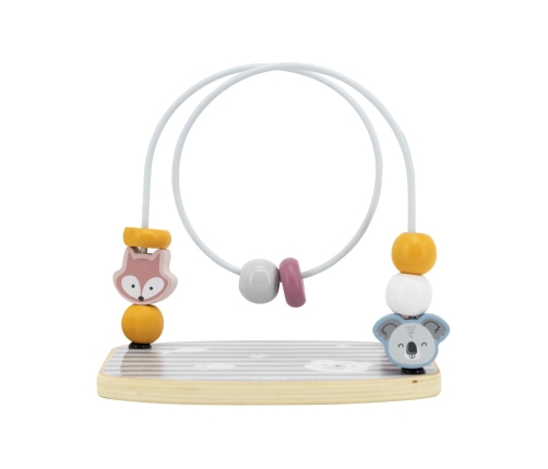 VIGA PolarB Drewniany Labirynt Przeplatanka Edukacyjna Montessori