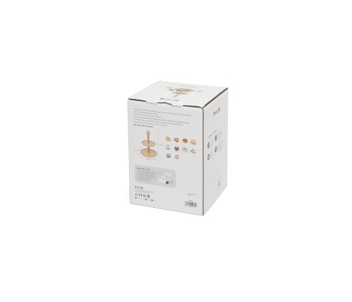 VIGA Drewniany Stojak na Ciasto z Akcesoriami