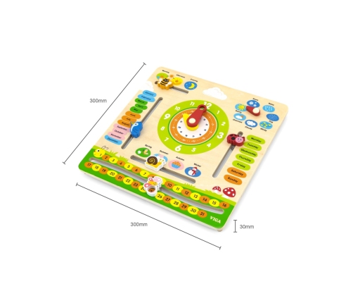 VIGA Kalendarz Edukacyjny Nauka Jezyka Angielskiego