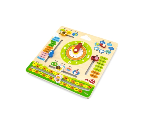 VIGA Kalendarz Edukacyjny Nauka Jezyka Angielskiego