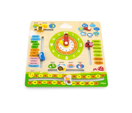 VIGA Kalendarz Edukacyjny Nauka Jezyka Angielskiego