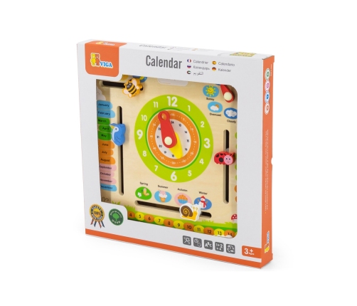 VIGA Kalendarz Edukacyjny Nauka Jezyka Angielskiego